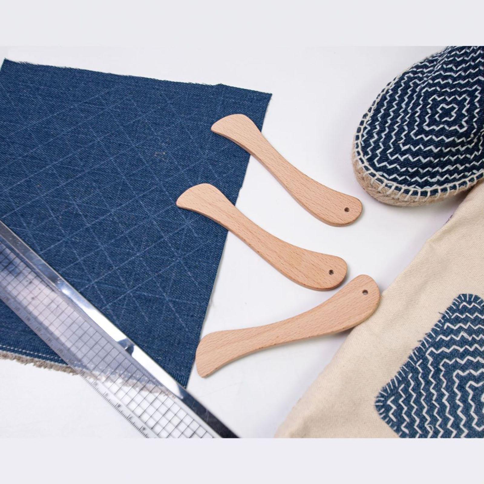Bone Folder Tool - 2x Seam Creaser Tool Bone Folder
