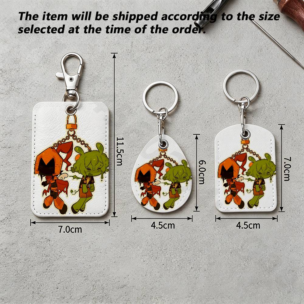 S-Slimeknight D-D3rlord3 A-Ave - огляд і ціна Leatherwork Keychain