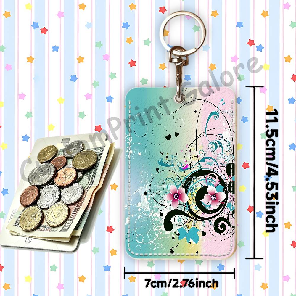 Vectorflourish Floral Metro Fr - огляд і ціна Leatherwork Keychain