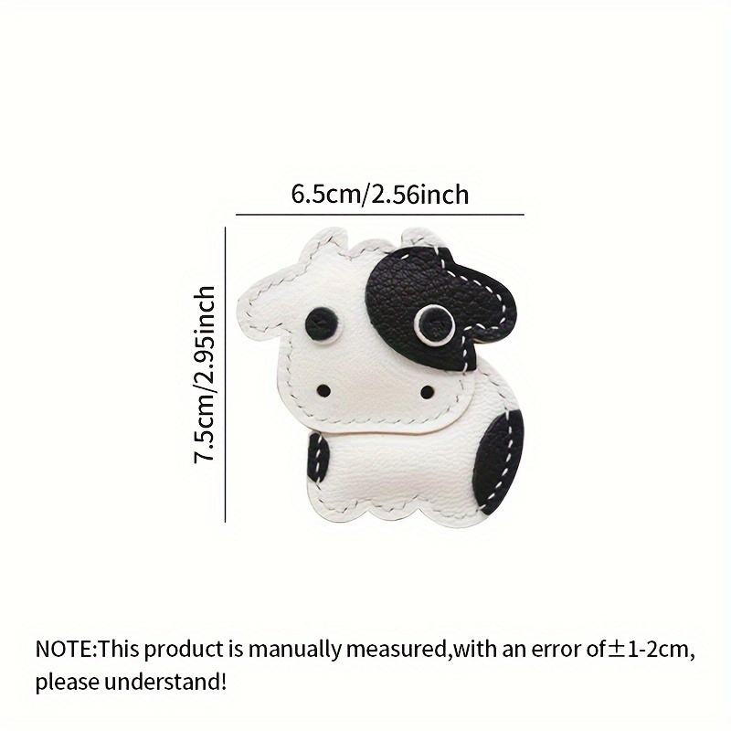 7pcs/set Cute Cartoon Cow Acry - огляд і ціна Leather Workshop