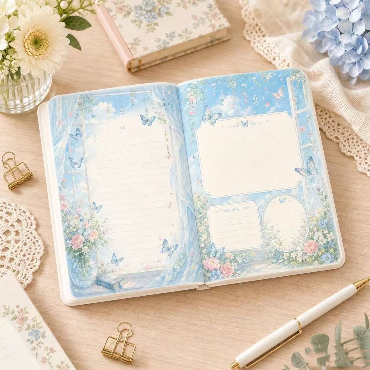 Vintage Butterfly Leather Note - огляд і ціна Leatherwork Books