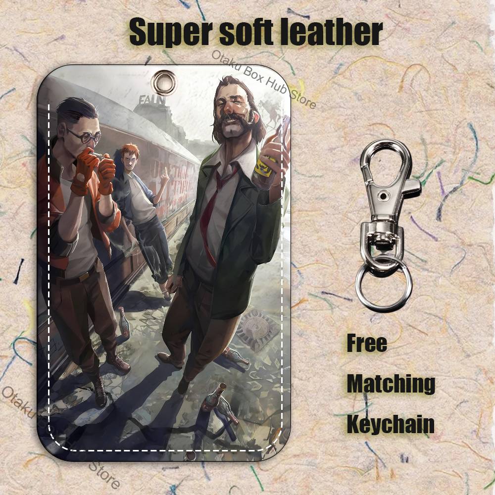 Game D-Disco E-Elysiums Holder - огляд і ціна Leatherwork Keychain