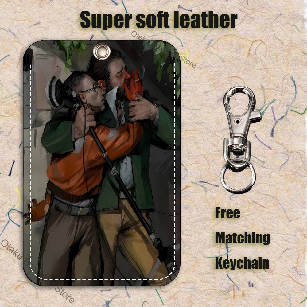Game D-Disco E-Elysiums Holder - огляд і ціна Leatherwork Keychain