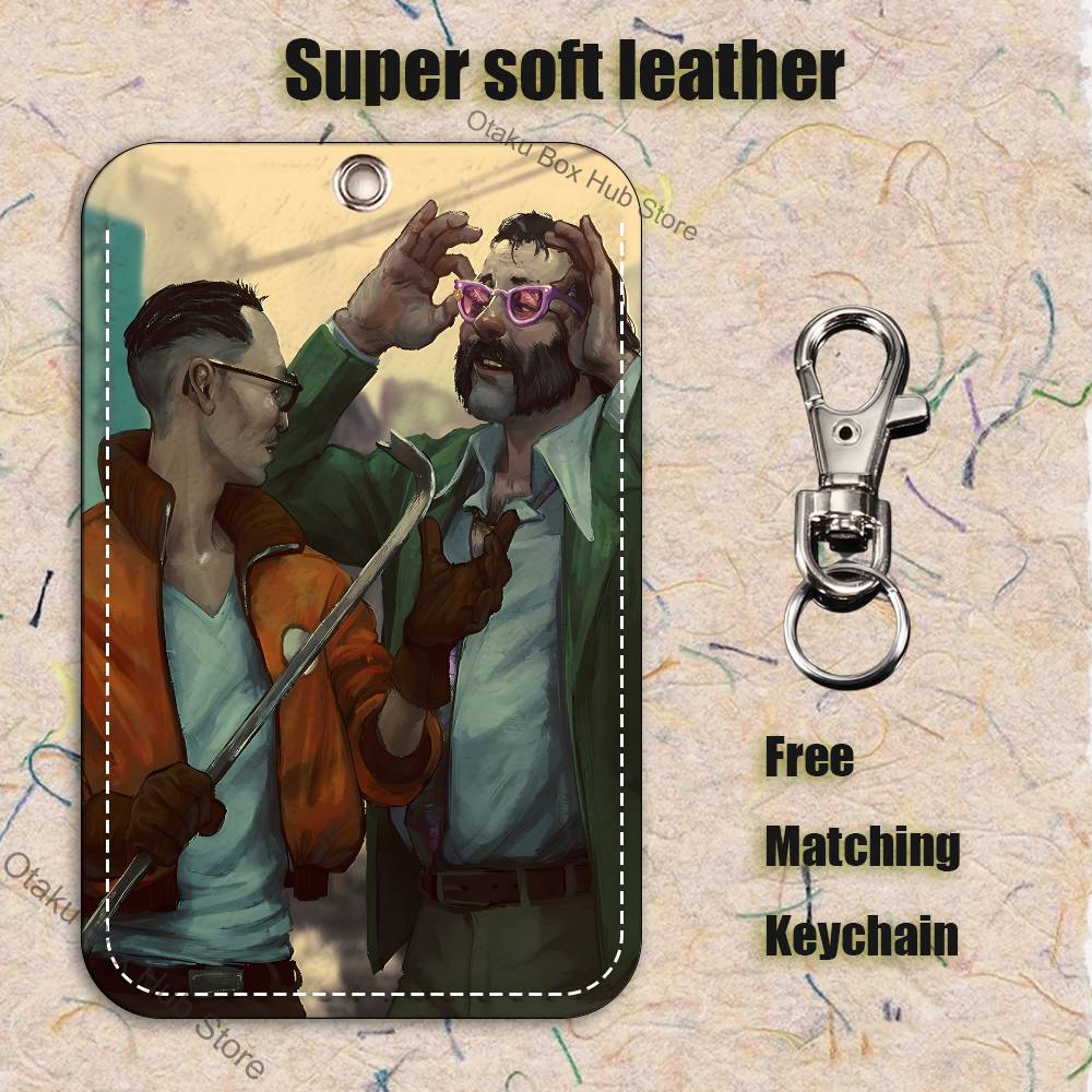 Game D-Disco E-Elysiums Holder - огляд і ціна Leatherwork Keychain