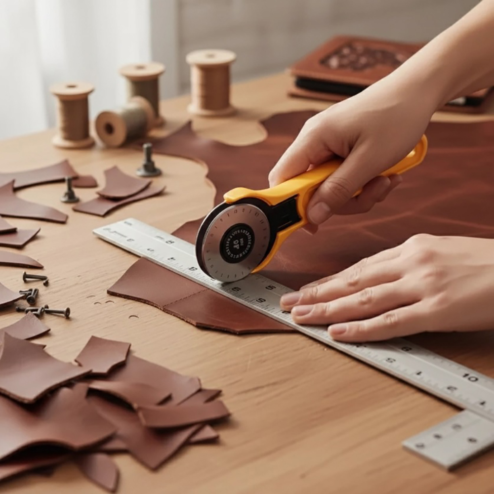 45mm Rotary Fabric Cutter Leat - огляд і ціна Leather Workshop