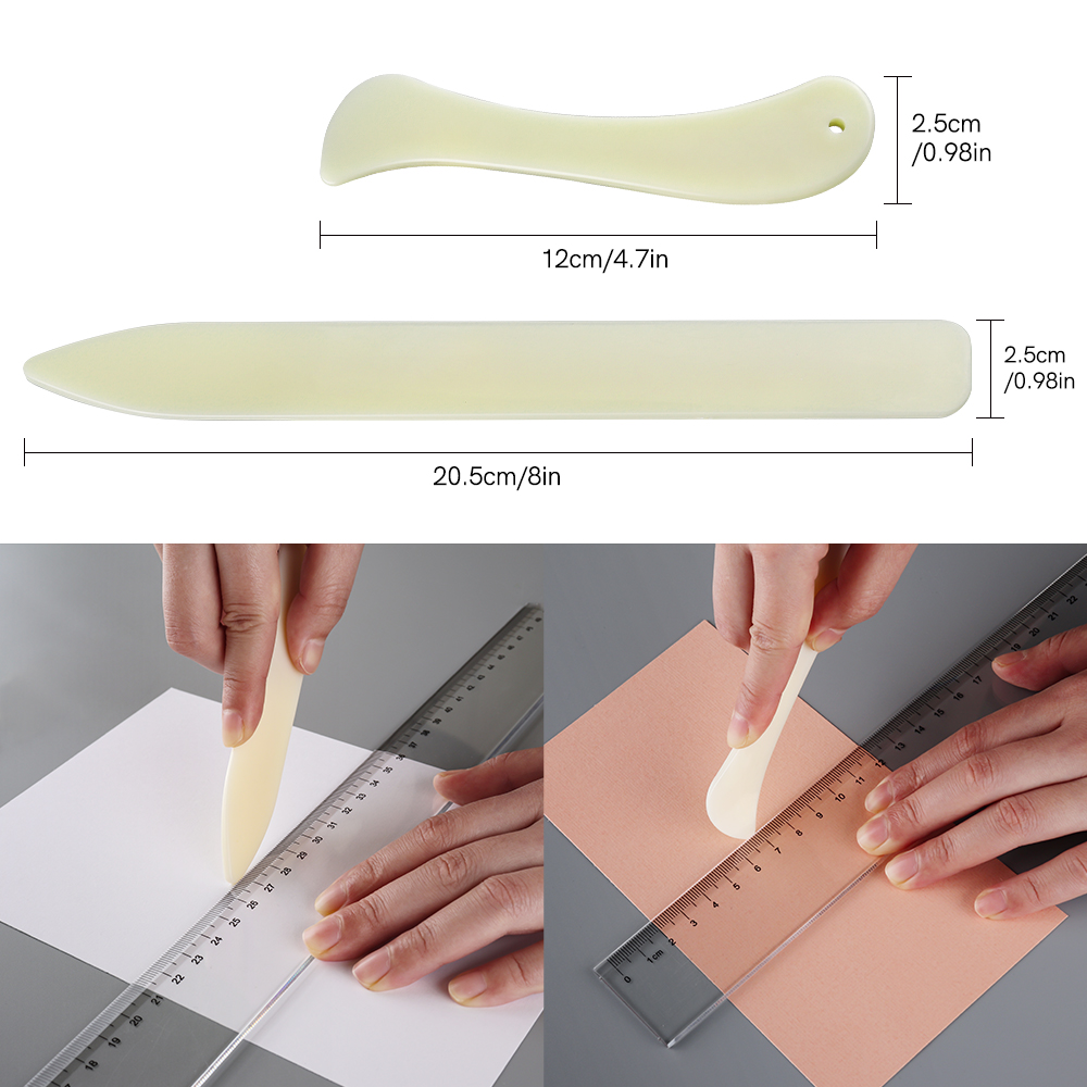 2pcs Bone Folder Creaser Tool  - огляд і ціна Bone Folder Tool