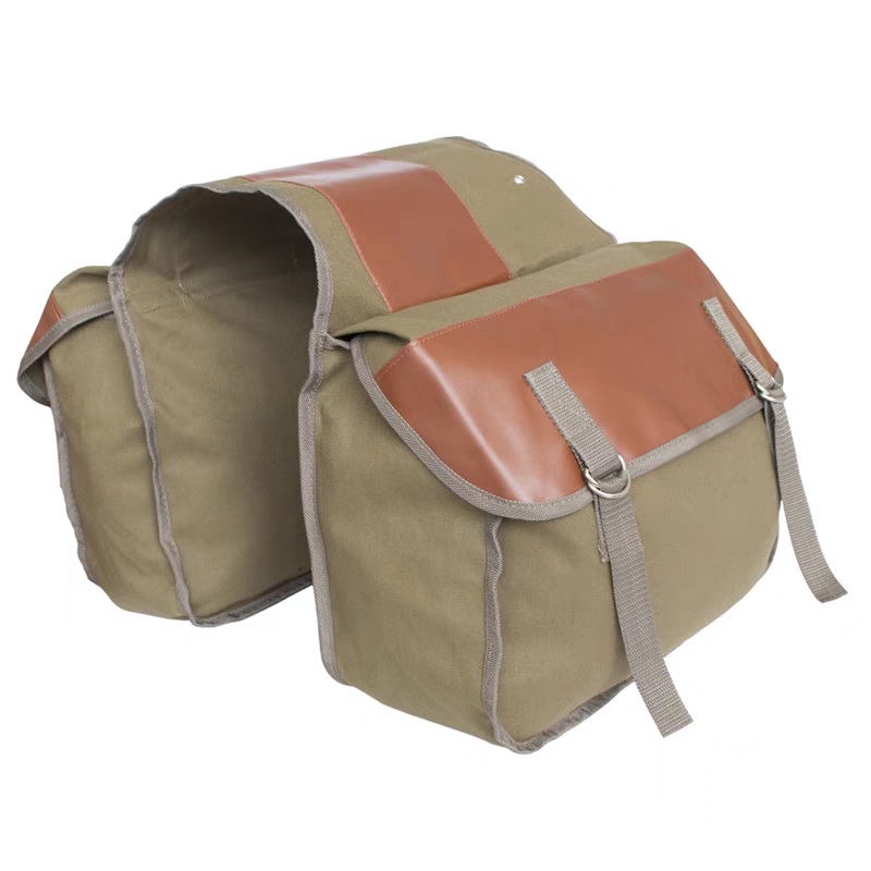 Canvas Leather Rear Saddlebag  - огляд і ціна Leather Workshop