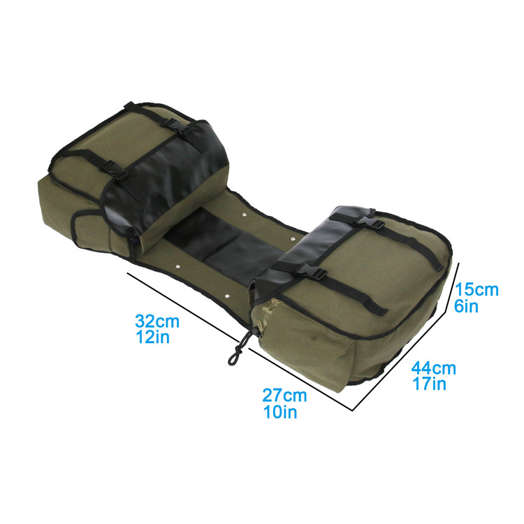 Canvas Leather Rear Saddlebag  - огляд і ціна Leather Workshop