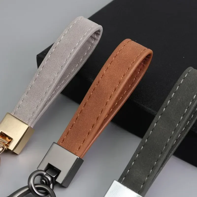 Laser Engrave Vintage Cowhide  - огляд і ціна Leatherwork Keychain