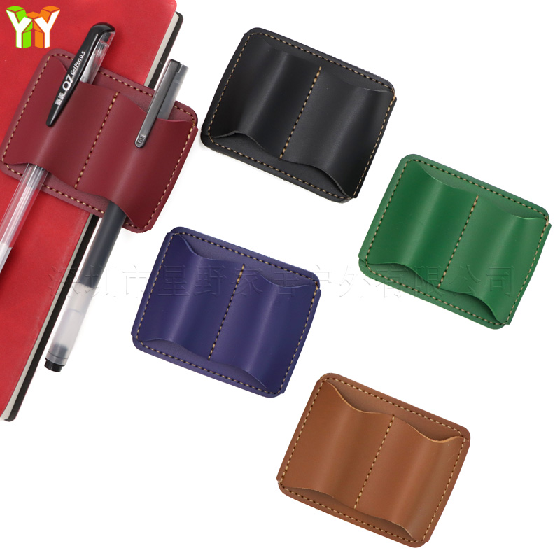 Portable PU Leather Pen Holder - огляд і ціна Leatherwork Books