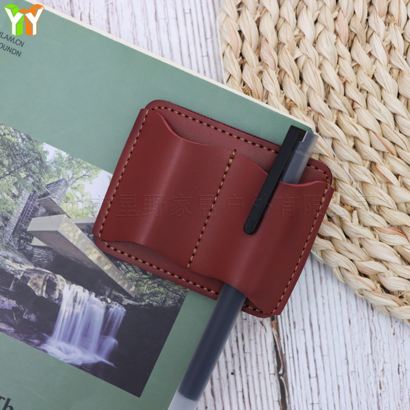 Portable PU Leather Pen Holder - огляд і ціна Leatherwork Books