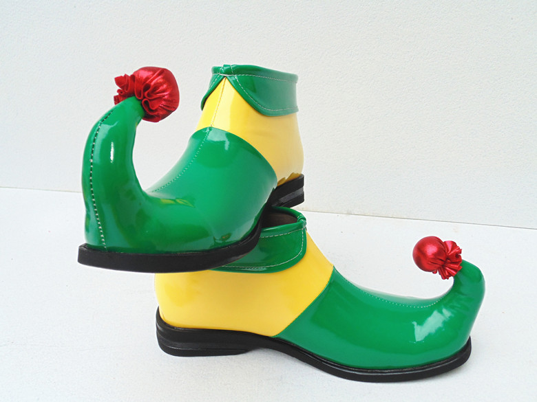Clown shoes Cosplay performanc - огляд і ціна Leather Work Pants