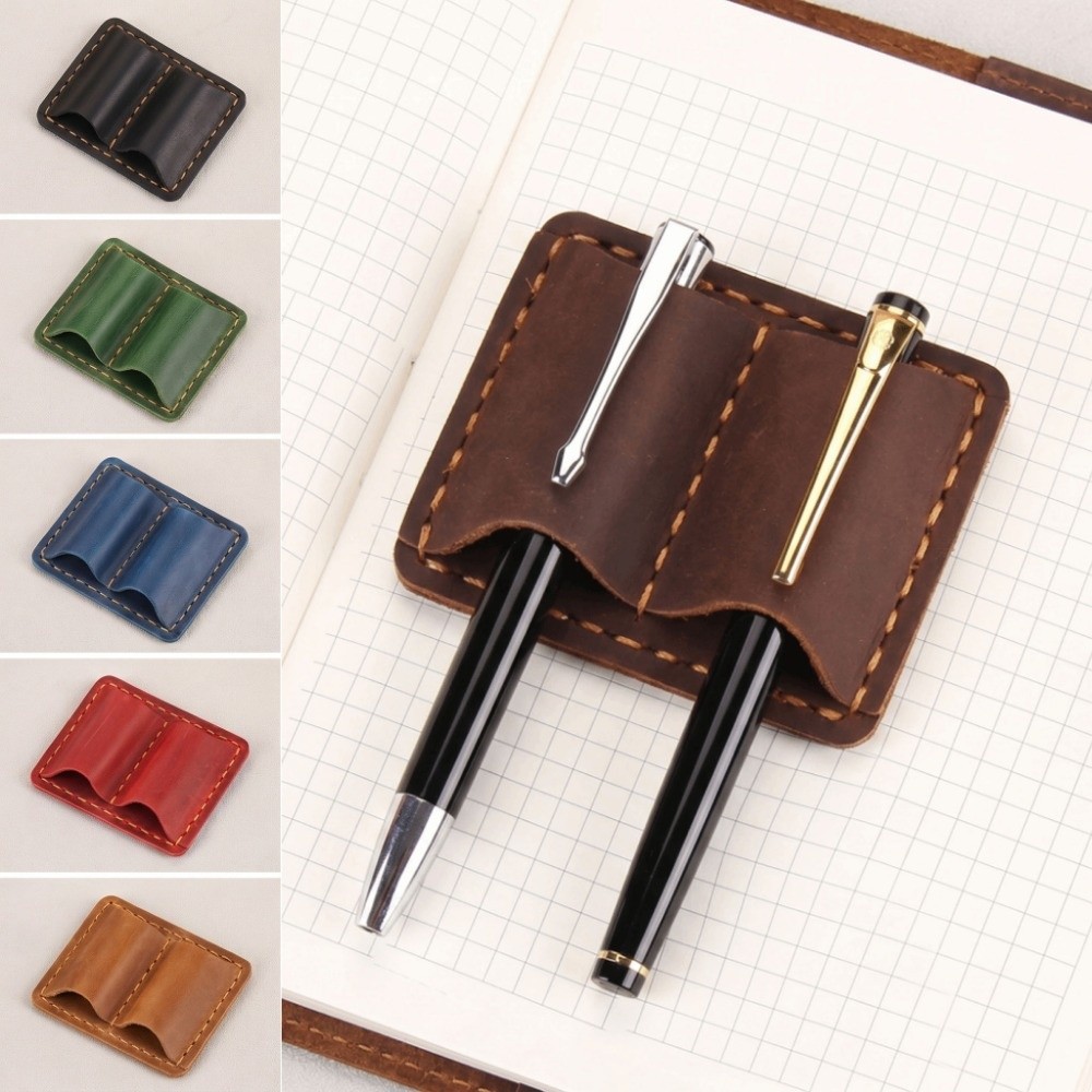 Double Vintage Leather Pen Loo - огляд і ціна Leatherwork Books
