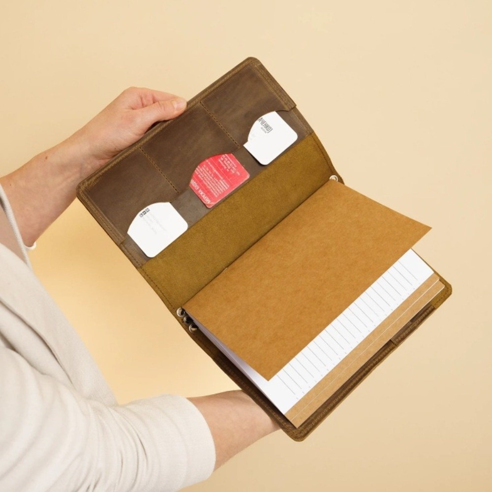 A5 Notebook Organizer Loose Le - огляд і ціна Leatherwork Books