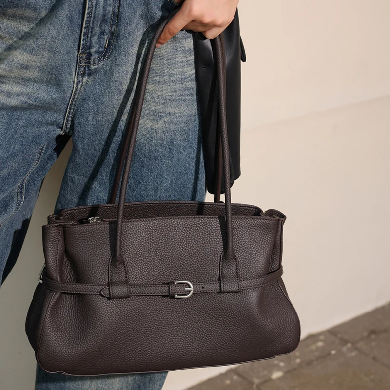 Genuine Leather Women Tote Sho - огляд і ціна Leather Workshop
