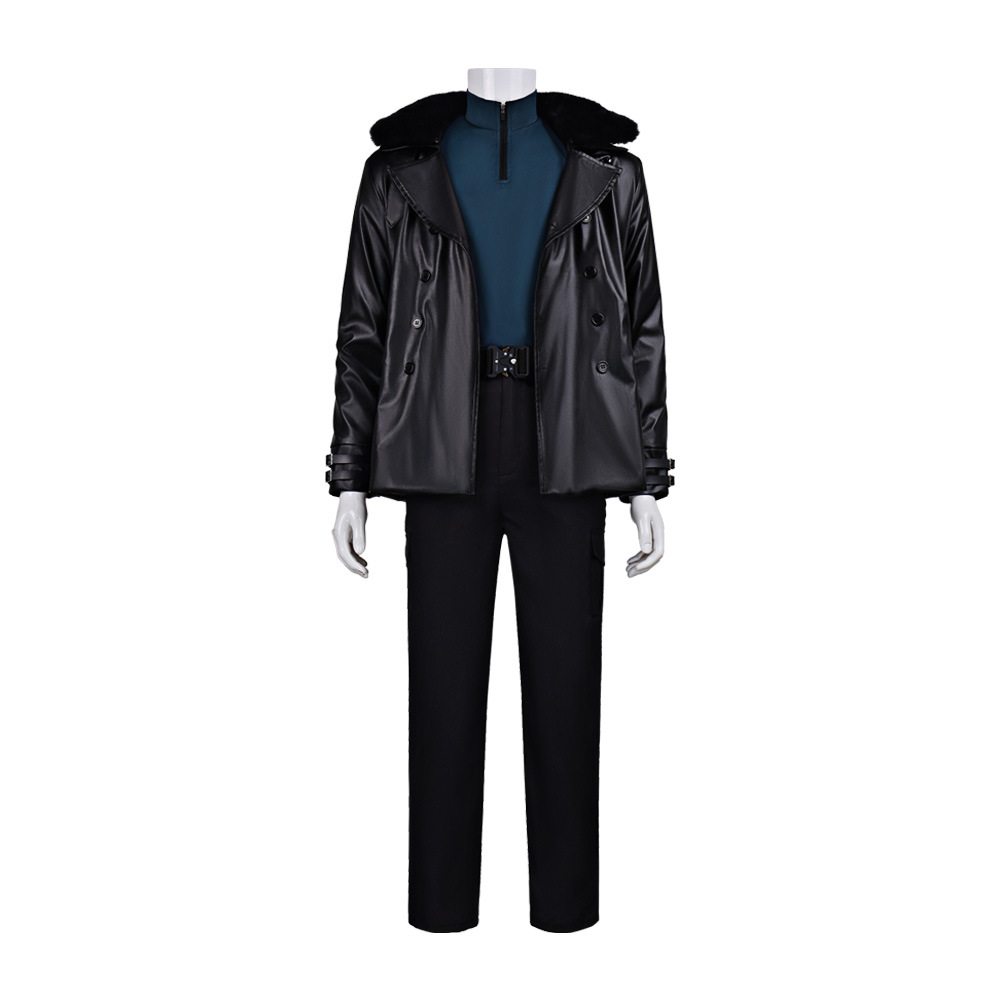 Game Leon Kennedy Re9 Evil Cos - огляд і ціна Leather Work Pants