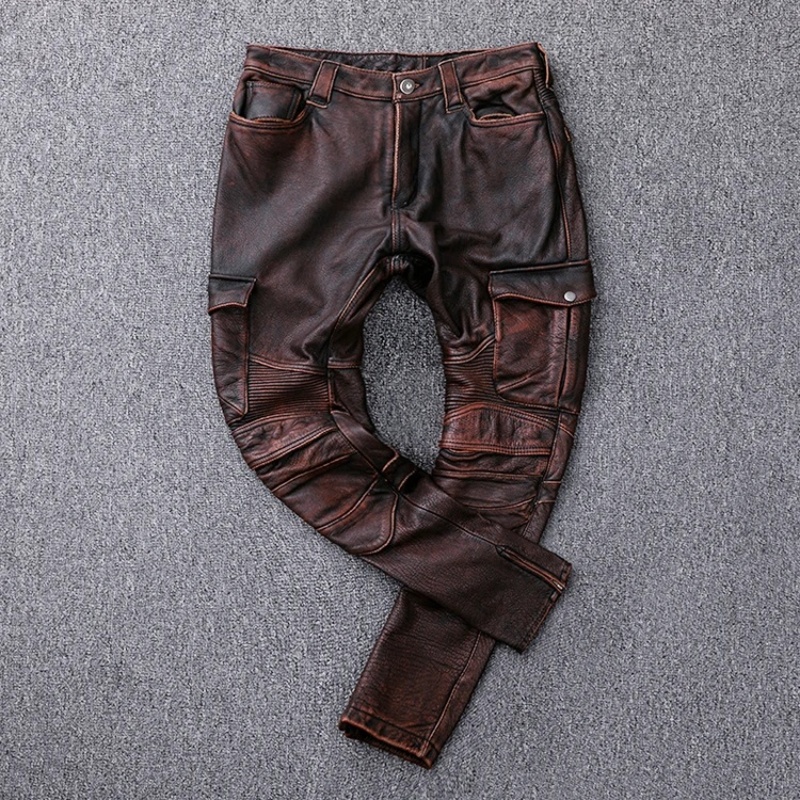 Black Winter Leather Trousers  - огляд і ціна Leather Work Pants