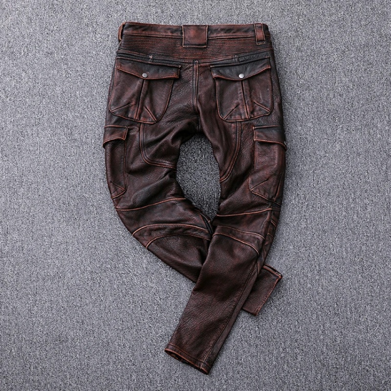Black Winter Leather Trousers  - огляд і ціна Leather Work Pants
