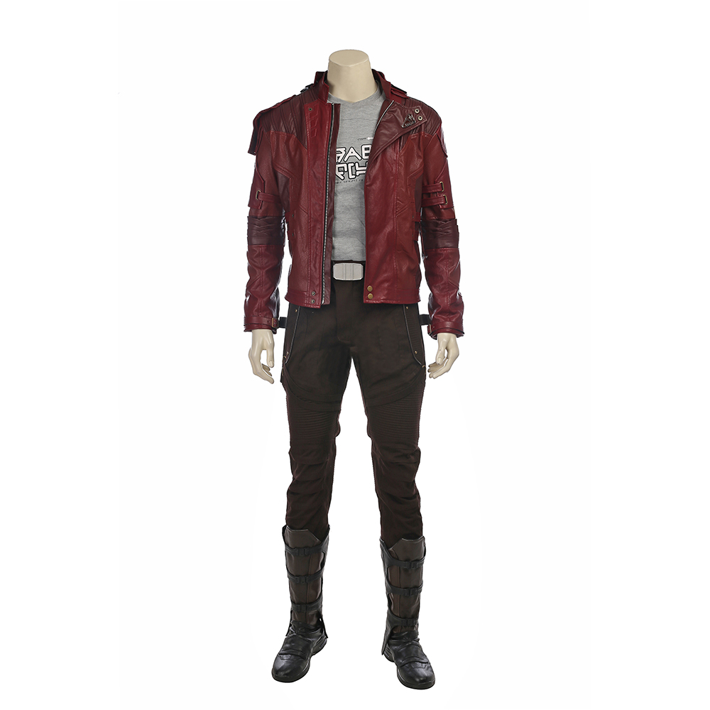 Peter Quill Cosplay Costume Lo - огляд і ціна Leather Work Pants