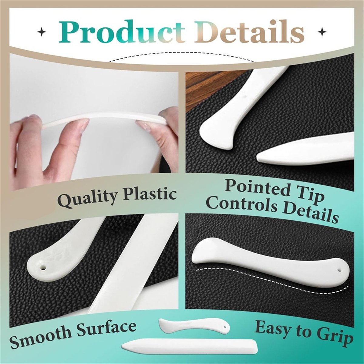 【Best Seller】20 Pcs Bone Folde - огляд і ціна Bone Folder Tool